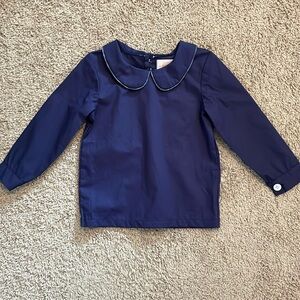 Boys Peter Pan collard shirt